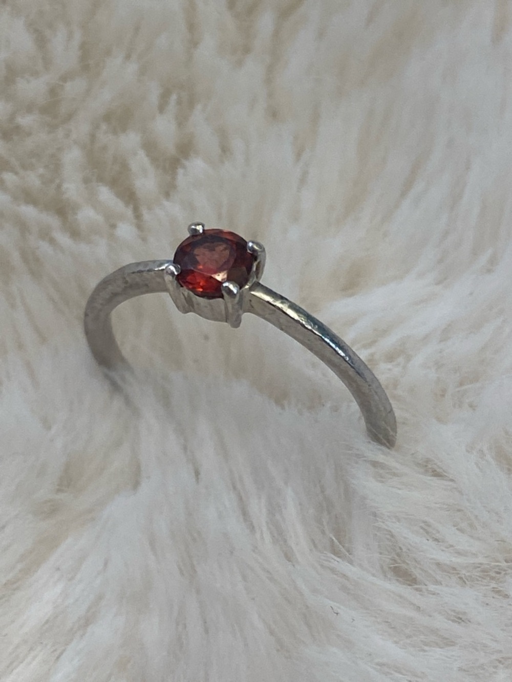 Mandarin Garnet Ring - Picture 3 of 6